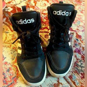 Adidas High Top Logo Sneakers